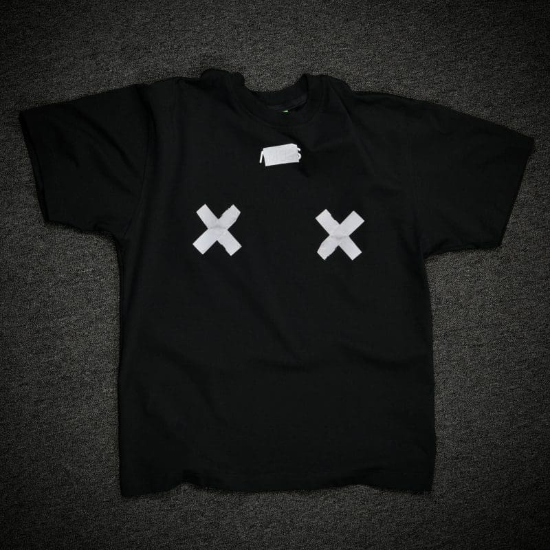 Tricou damă Vibe Negru - Fake Nipples