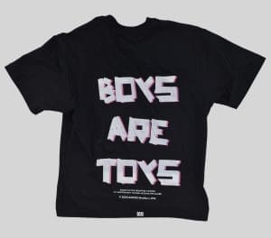 Tricou damă Vibe Negru - BOYS ARE TOYS